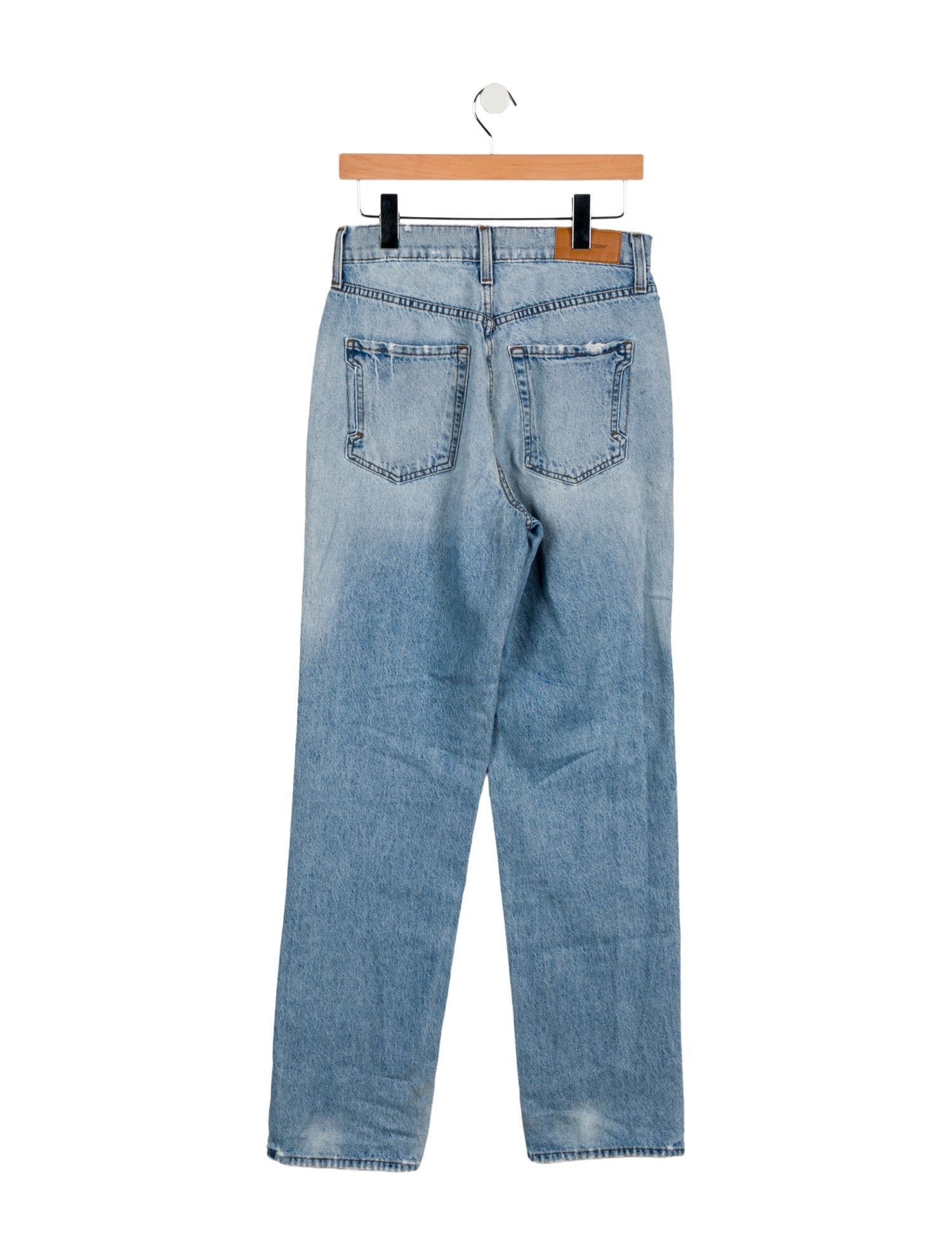 Cotton Citizen Mid-Rise Straight Leg Jeans