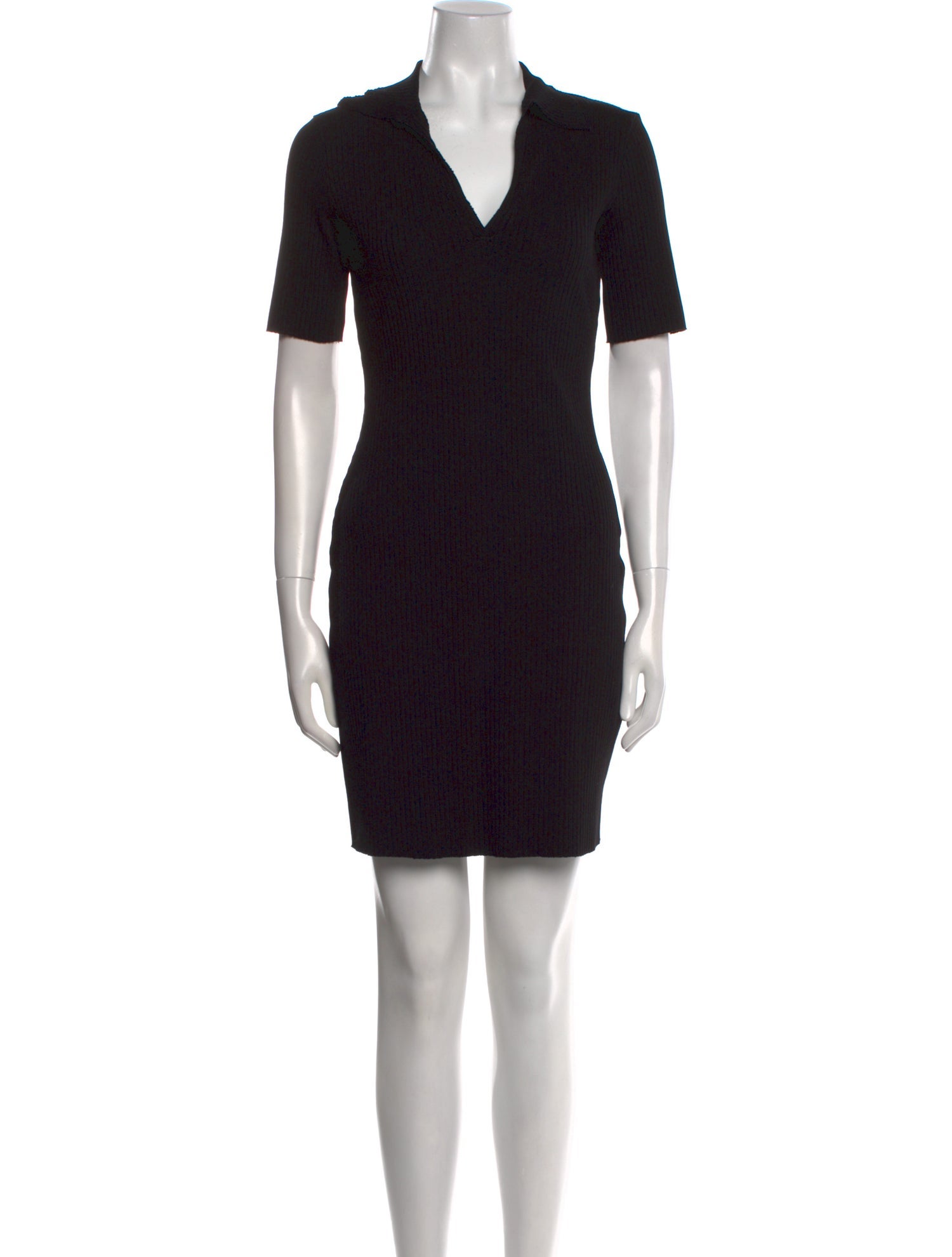 Cotton Citizen V-Neck Mini Dress