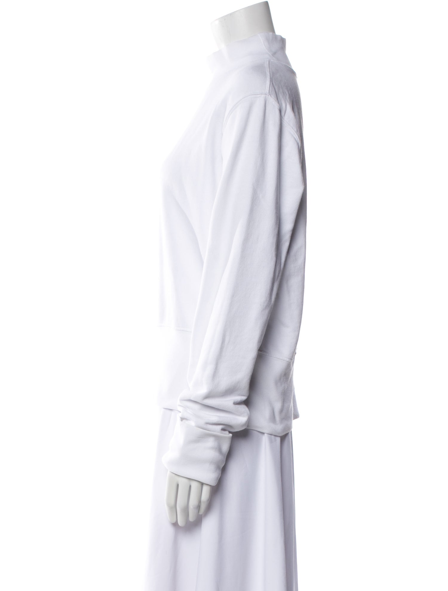 Cotton Citizen Mock Neck Long Sleeve Sweatshirt