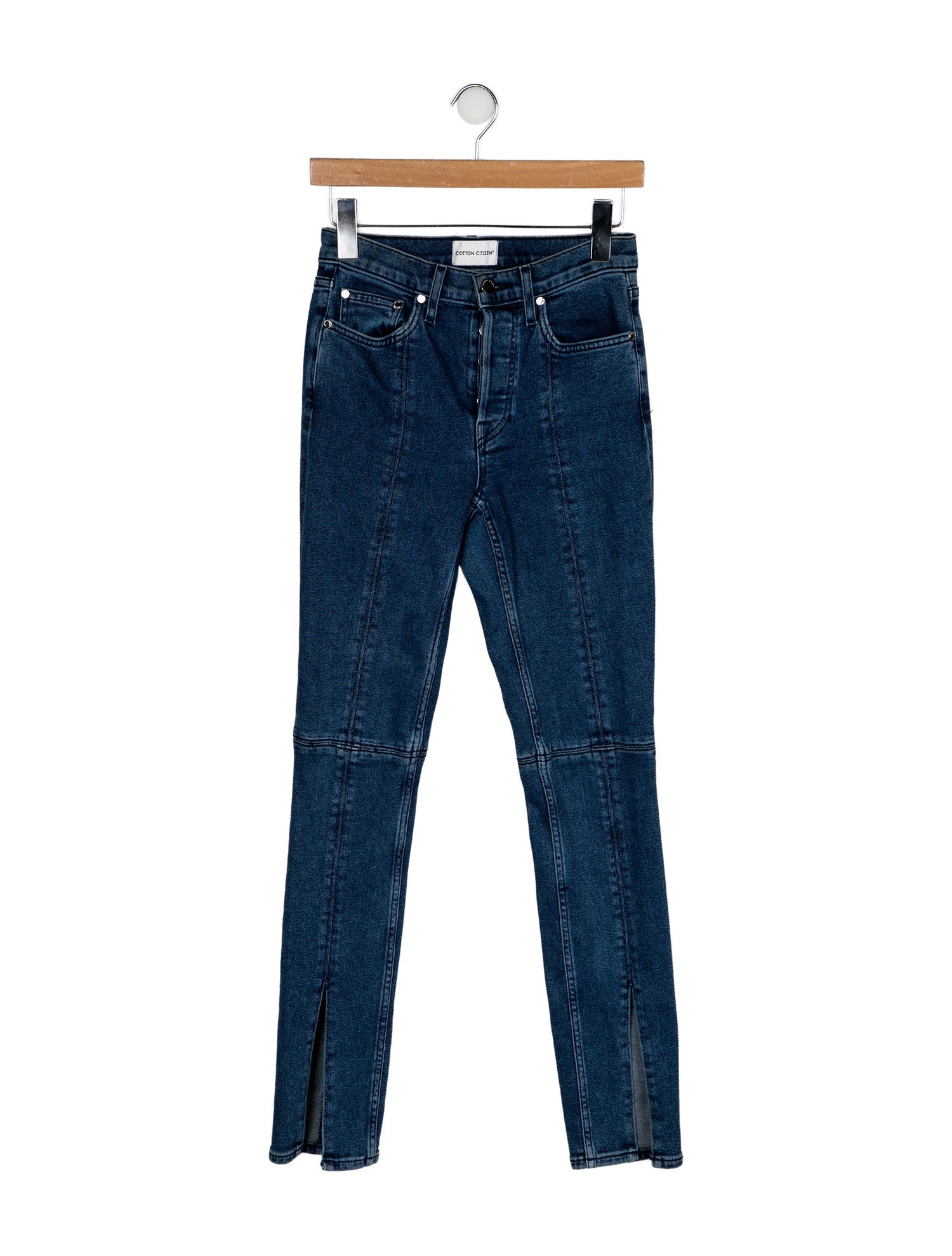 Cotton Citizen Mid-Rise Straight Leg Jeans