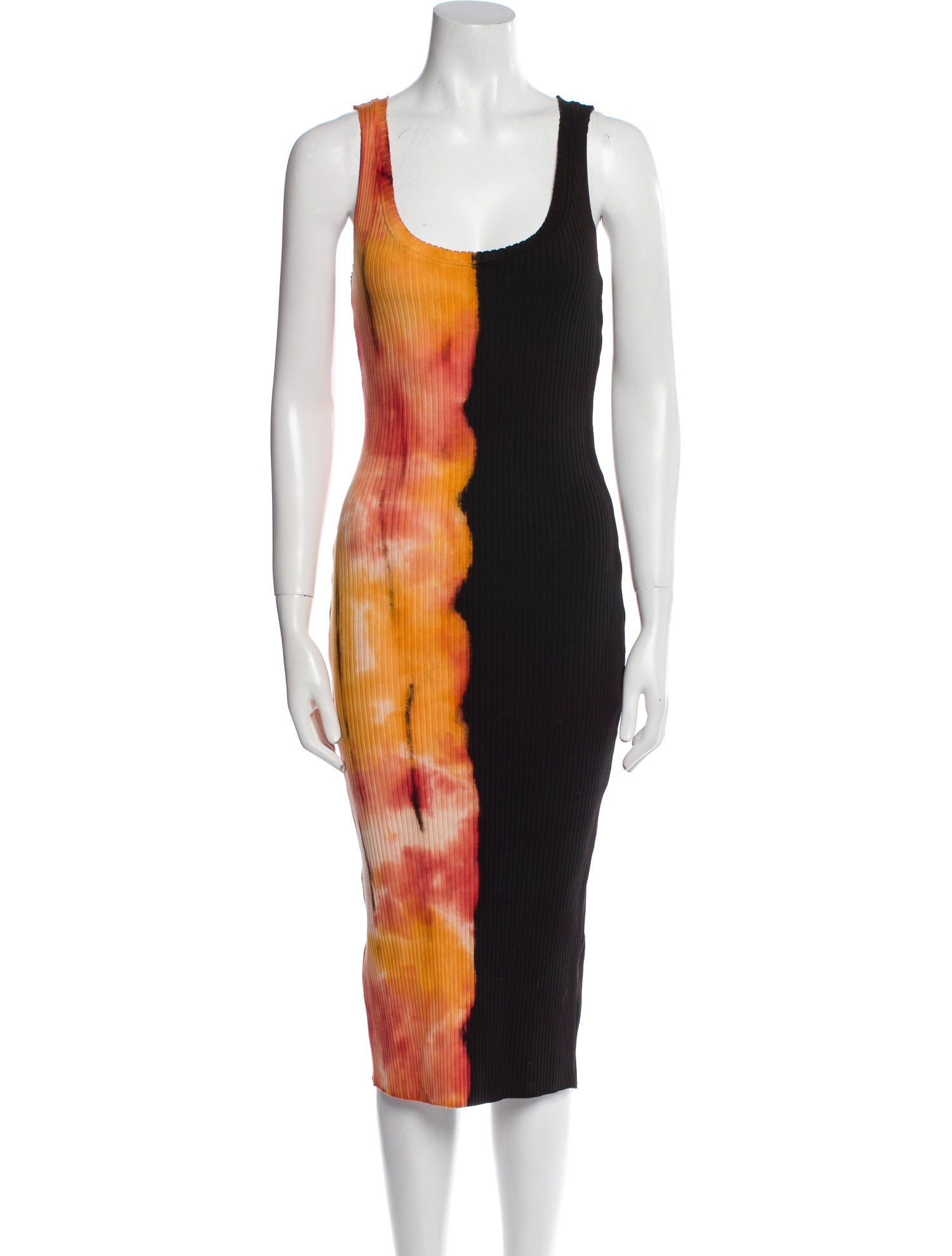 Cotton Citizen Printed Midi Length Dress