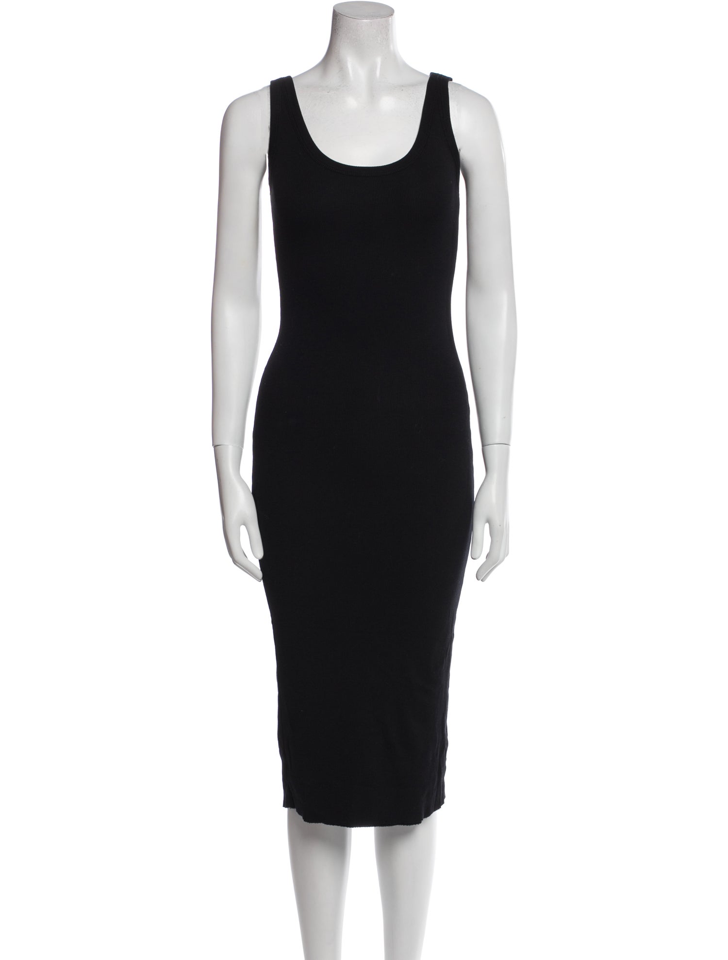 Cotton Citizen Scoop Neck Midi Length Dress