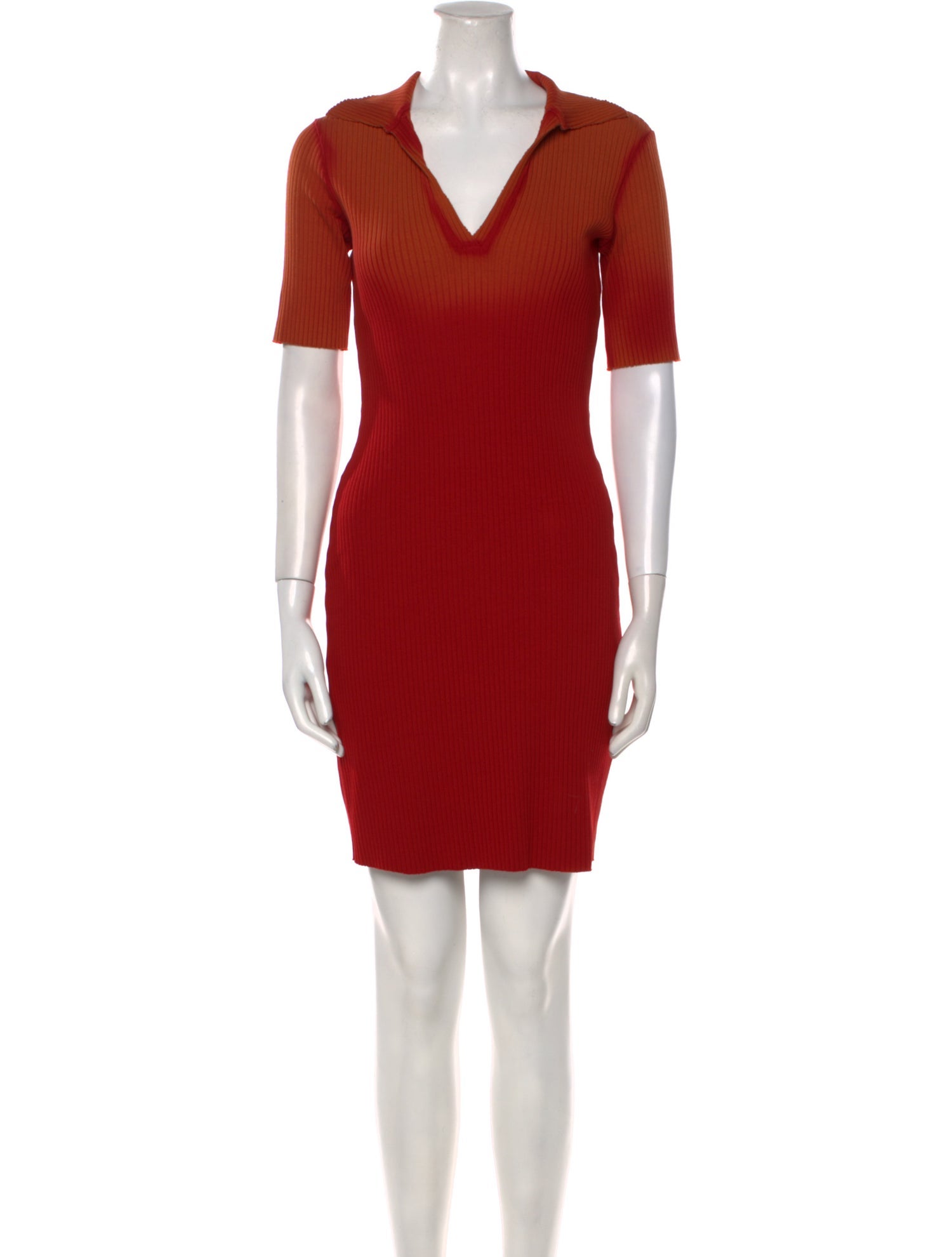 Cotton Citizen V-Neck Mini Dress