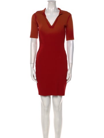 Cotton Citizen Dresses V-Neck Mini Dress L