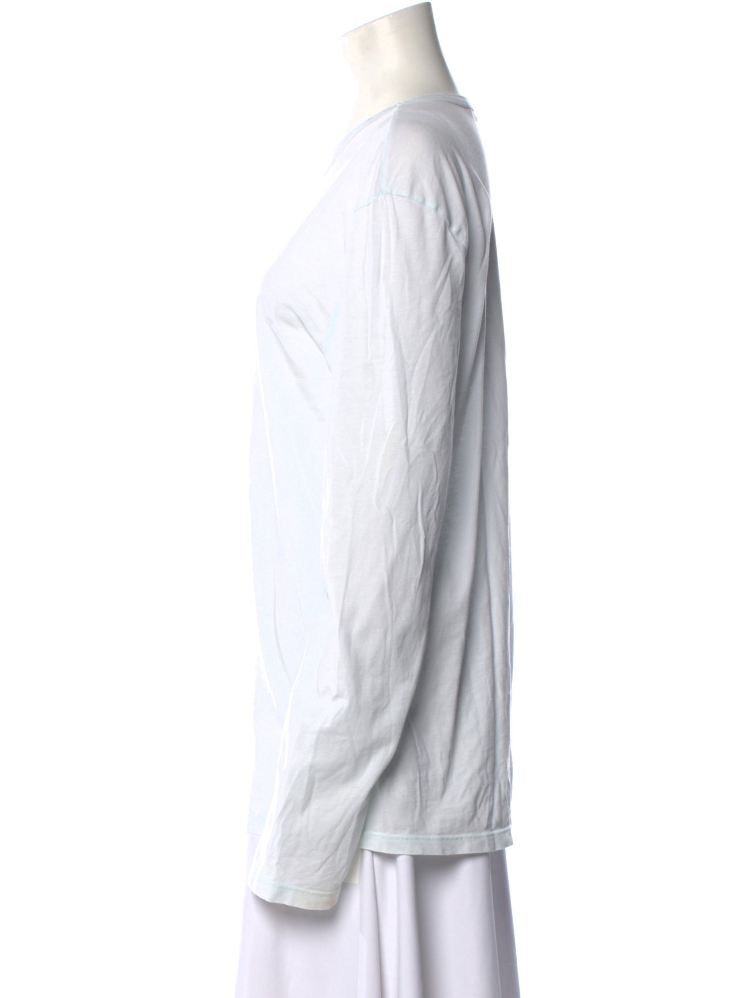 Cotton Citizen Scoop Neck Long Sleeve T-Shirt