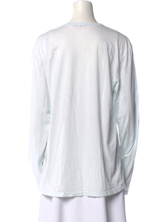 Cotton Citizen Scoop Neck Long Sleeve T-Shirt