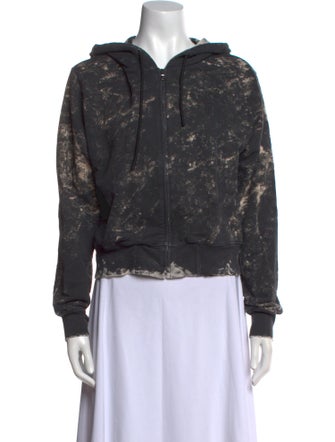 Cotton Citizen Tie-Dye Print Crew Neck Sweatshirt