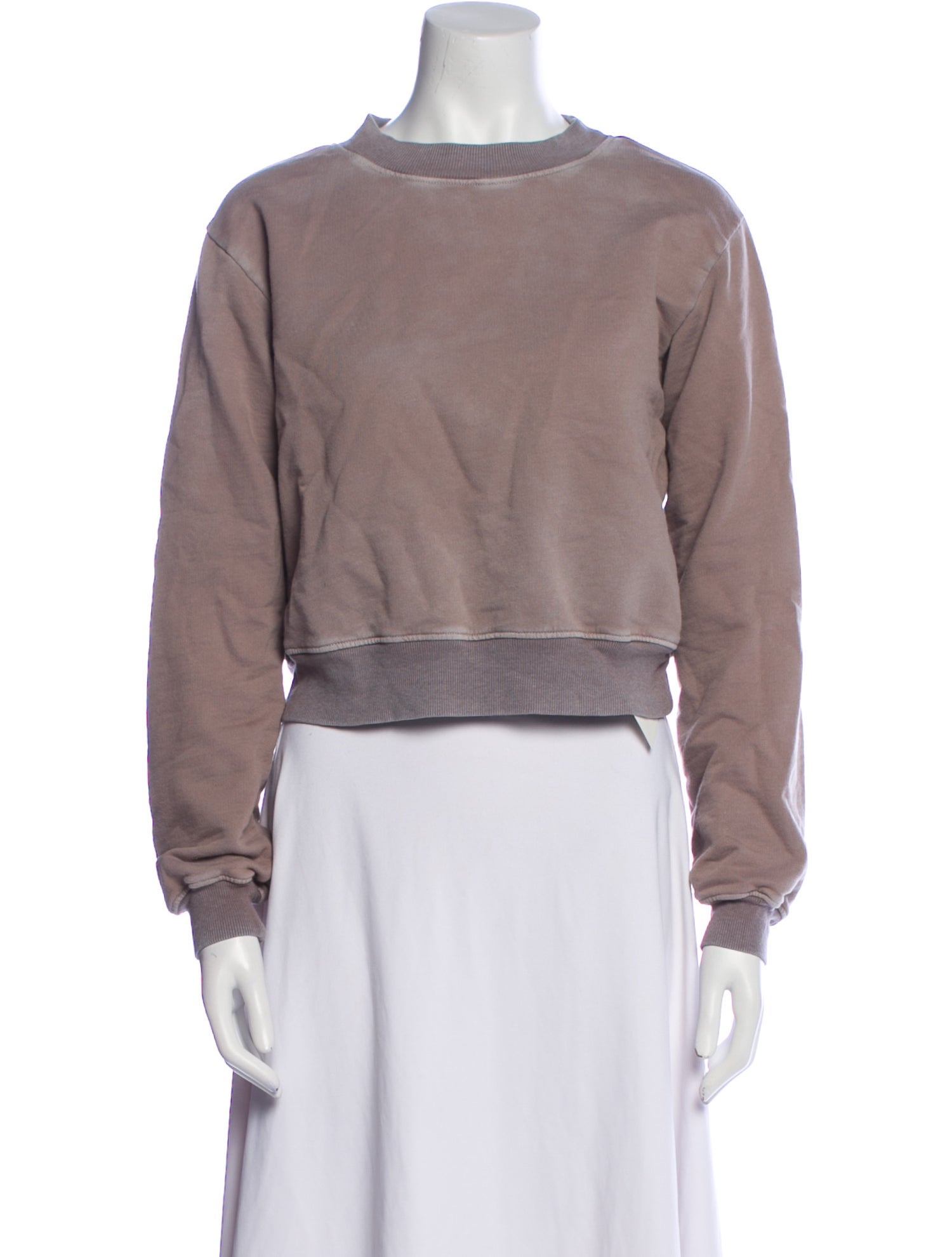 Cotton Citizen Bateau Neckline Long Sleeve Sweatshirt