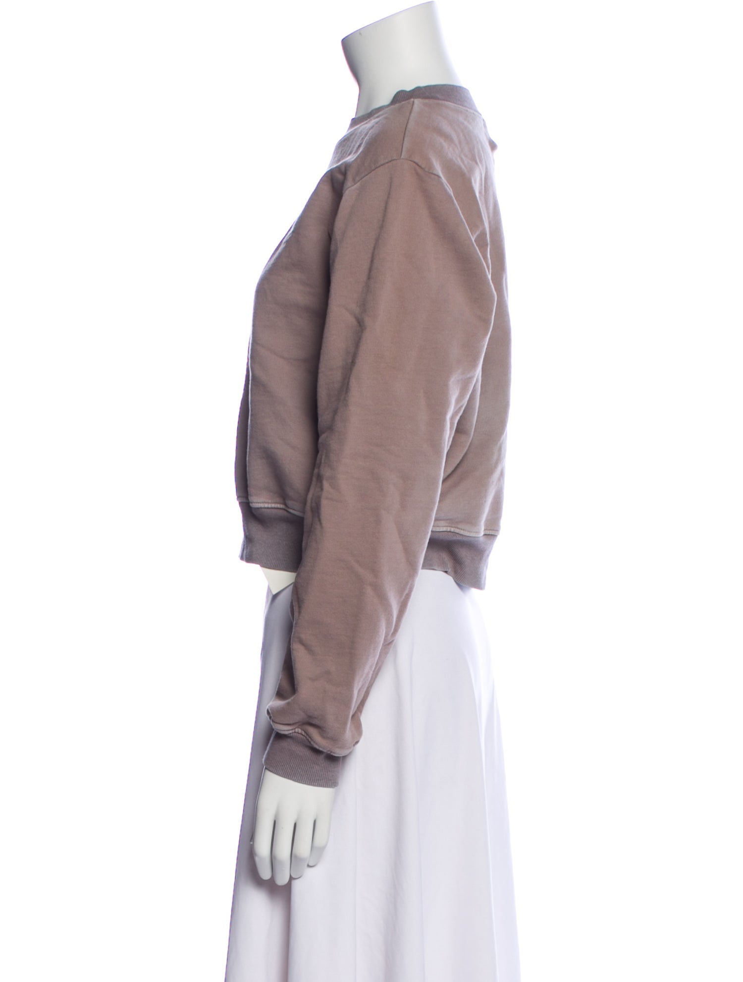 Cotton Citizen Bateau Neckline Long Sleeve Sweatshirt