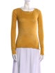 Cotton Citizen Scoop Neck Long Sleeve Top