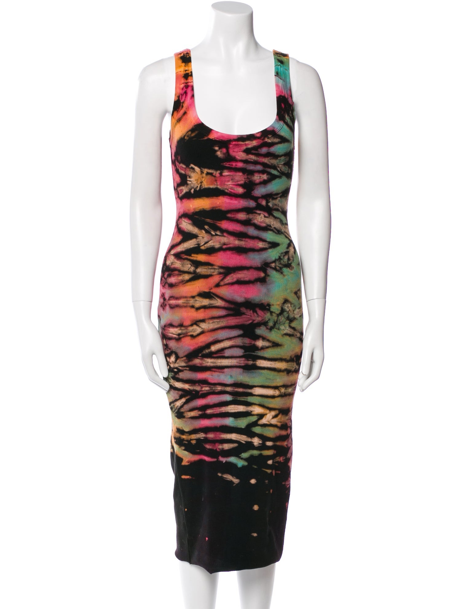 Cotton Citizen Printed Midi Length Dress