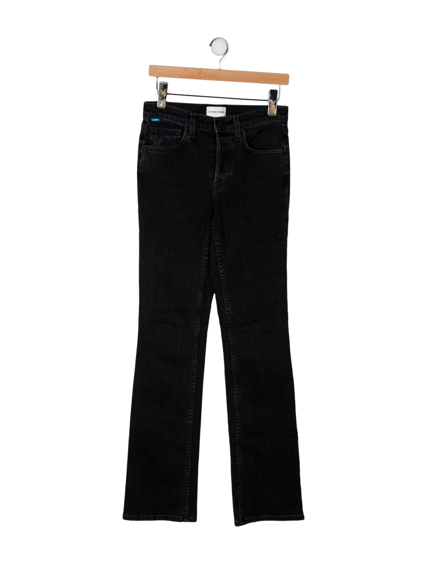 Cotton Citizen Mid-Rise Straight Leg Jeans