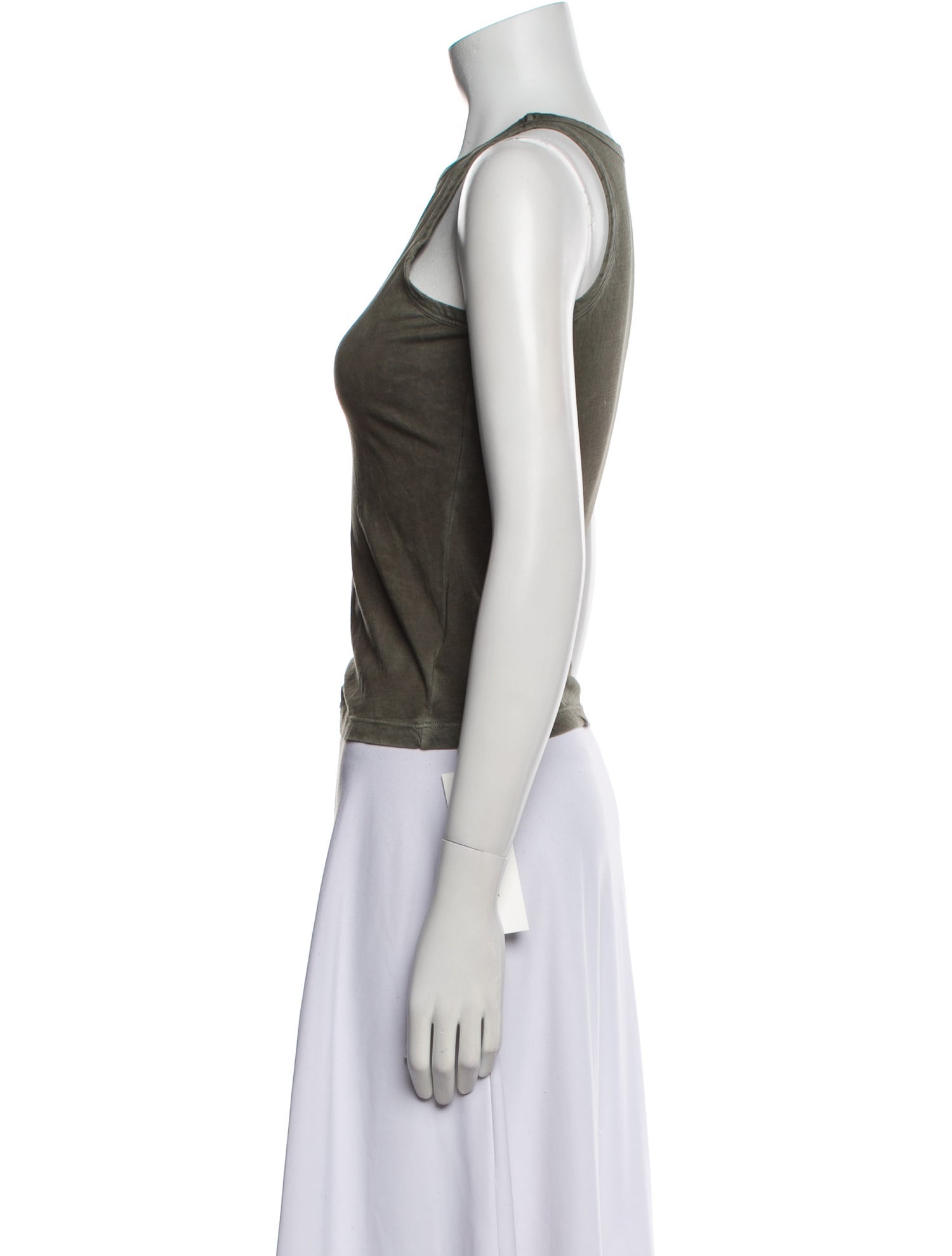 Cotton Citizen Supima Cotton Scoop Neck Top