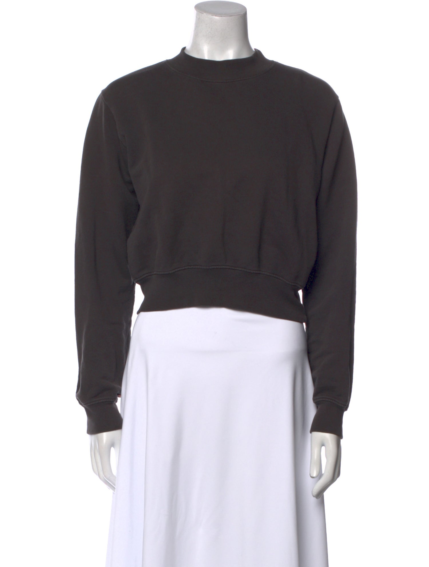 Cotton Citizen Mock Neck Long Sleeve Sweatshirt