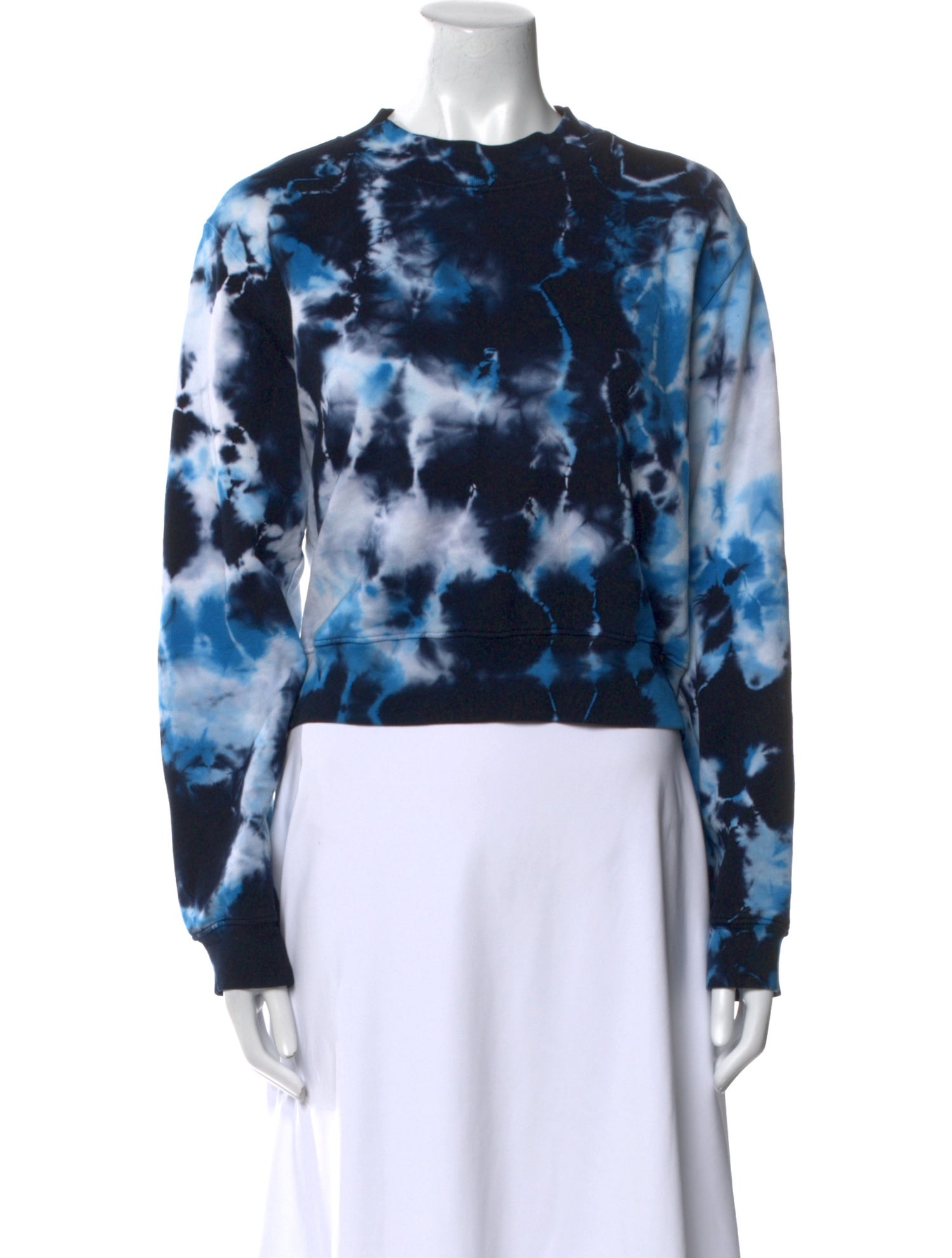 Cotton Citizen Tie-Dye Print Crew Neck Sweatshirt