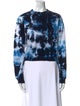 Cotton Citizen Tie-Dye Print Crew Neck Sweatshirt