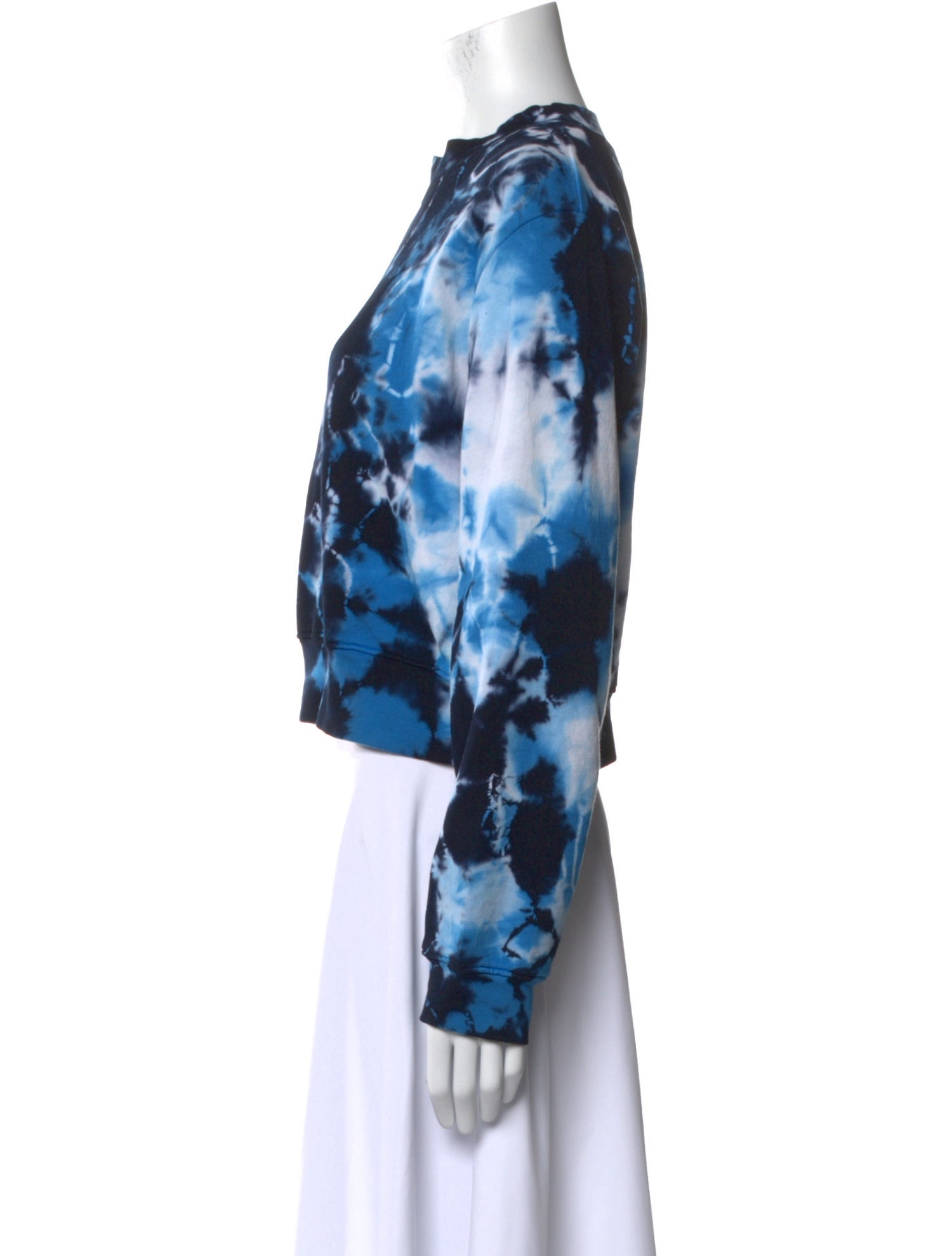 Cotton Citizen Tie-Dye Print Crew Neck Sweatshirt