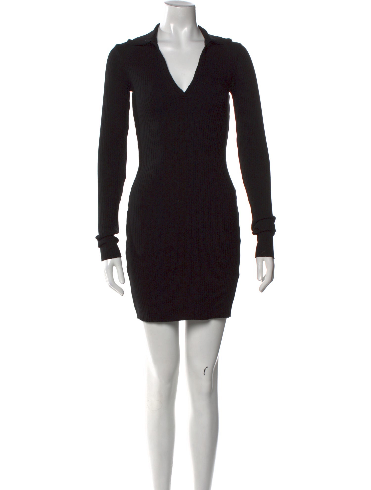 Cotton Citizen V-Neck Mini Dress