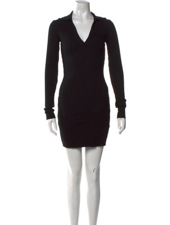 Cotton Citizen V-Neck Mini Dress