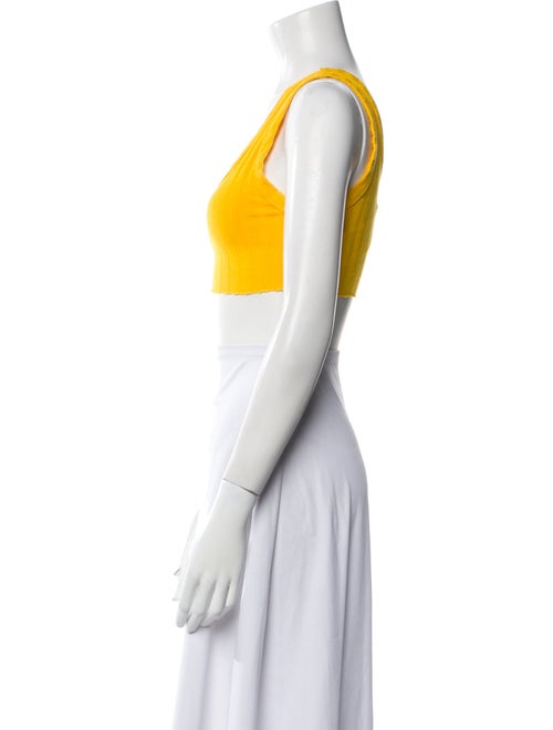 Cotton Citizen Scoop Neck Sleeveless Crop Top