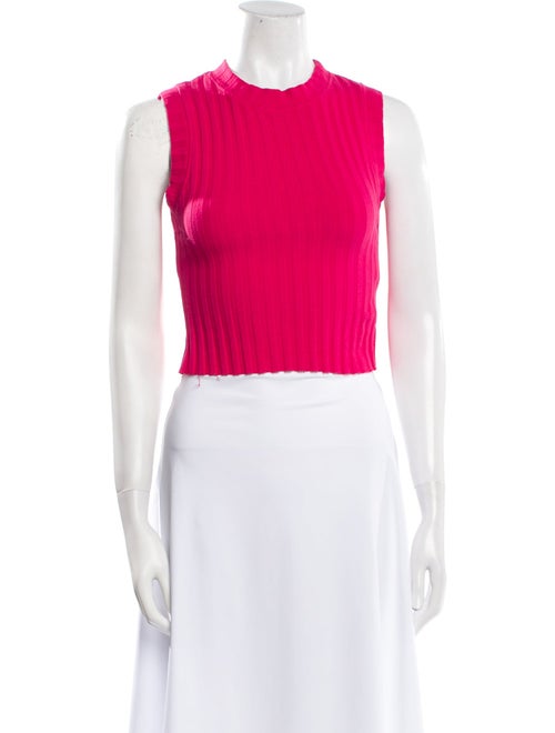 Cotton Citizen Crew Neck Sleeveless Crop Top