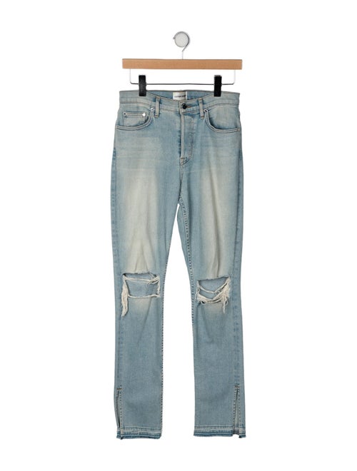 Cotton Citizen Mid-Rise Straight Leg Jeans