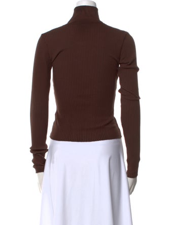 Cotton Citizen V-Neck Long Sleeve Top