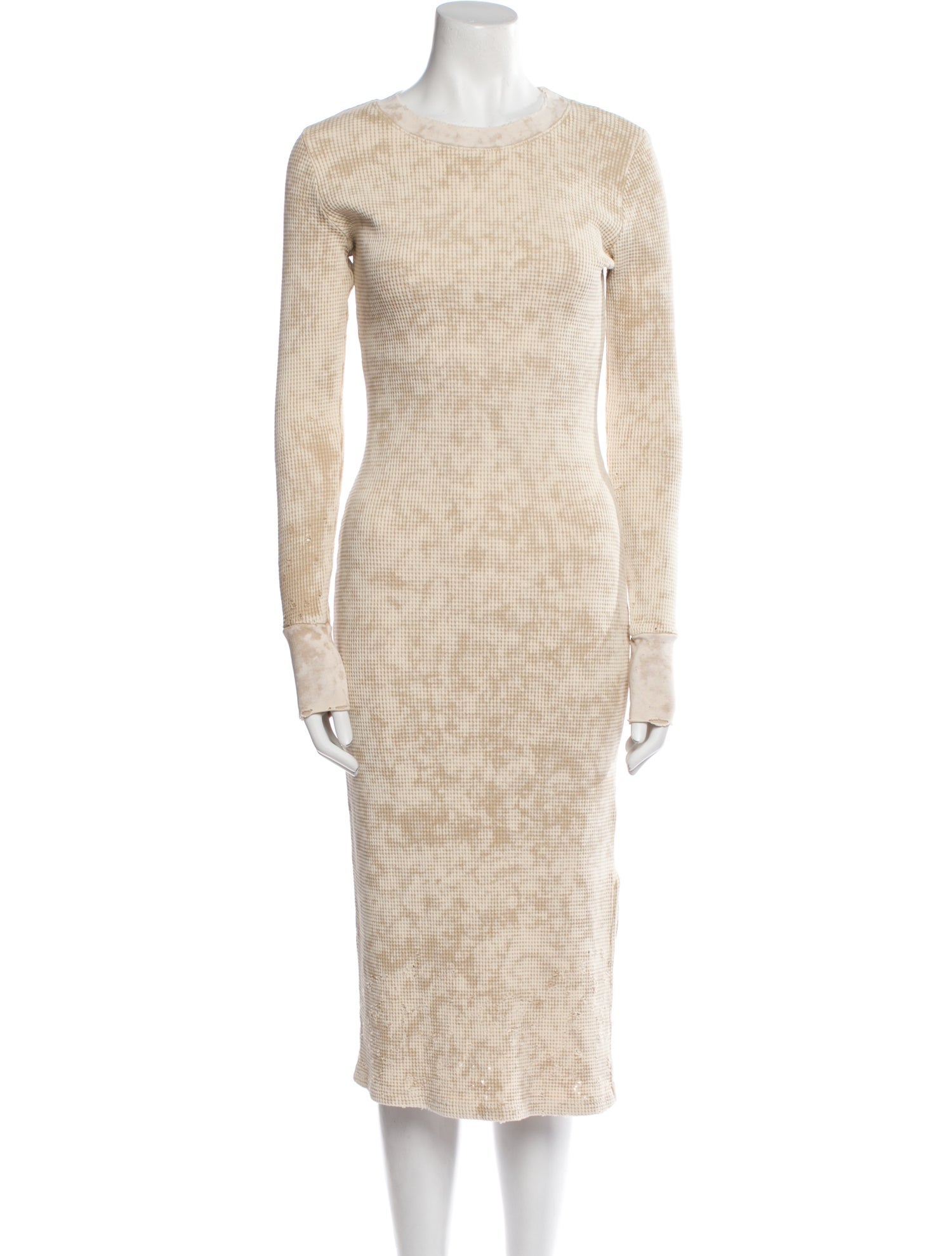 Cotton Citizen Tie-Dye Print Midi Length Dress