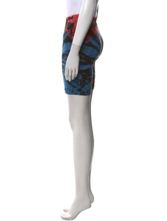 Cotton Citizen Tie-Dye Print Mini Shorts