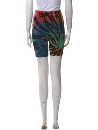 Cotton Citizen Tie-Dye Print Mini Shorts