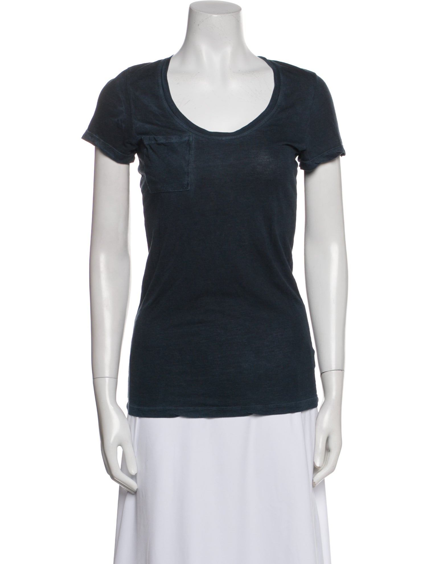 Cotton Citizen Scoop Neck Short Sleeve T-Shirt