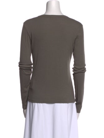 Cotton Citizen Bateau Neckline Long Sleeve Top