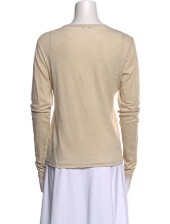 Cotton Citizen Bateau Neckline Long Sleeve Top