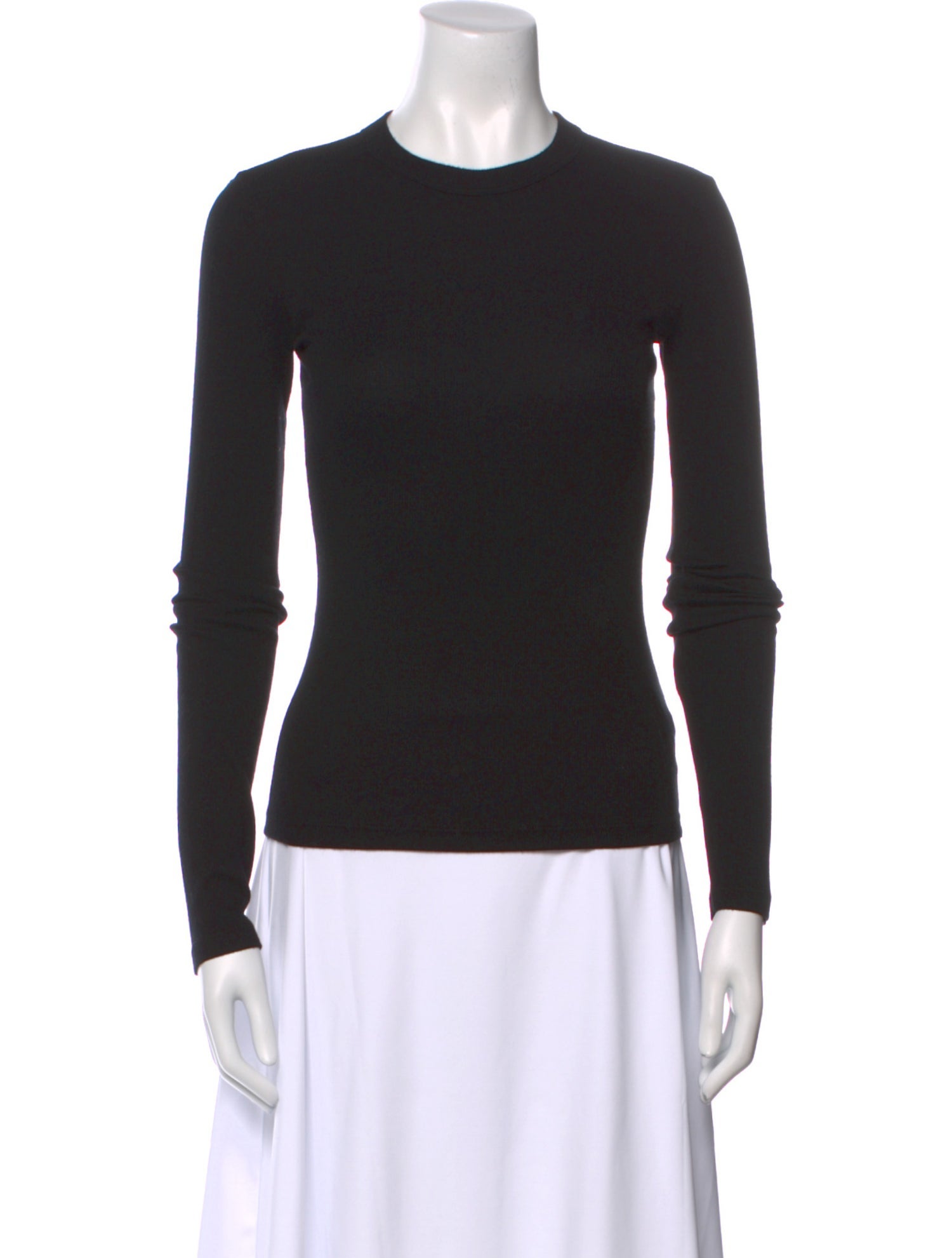 Cotton Citizen Crew Neck Long Sleeve Top