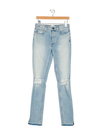 Cotton Citizen Mid-Rise Straight Leg Jeans