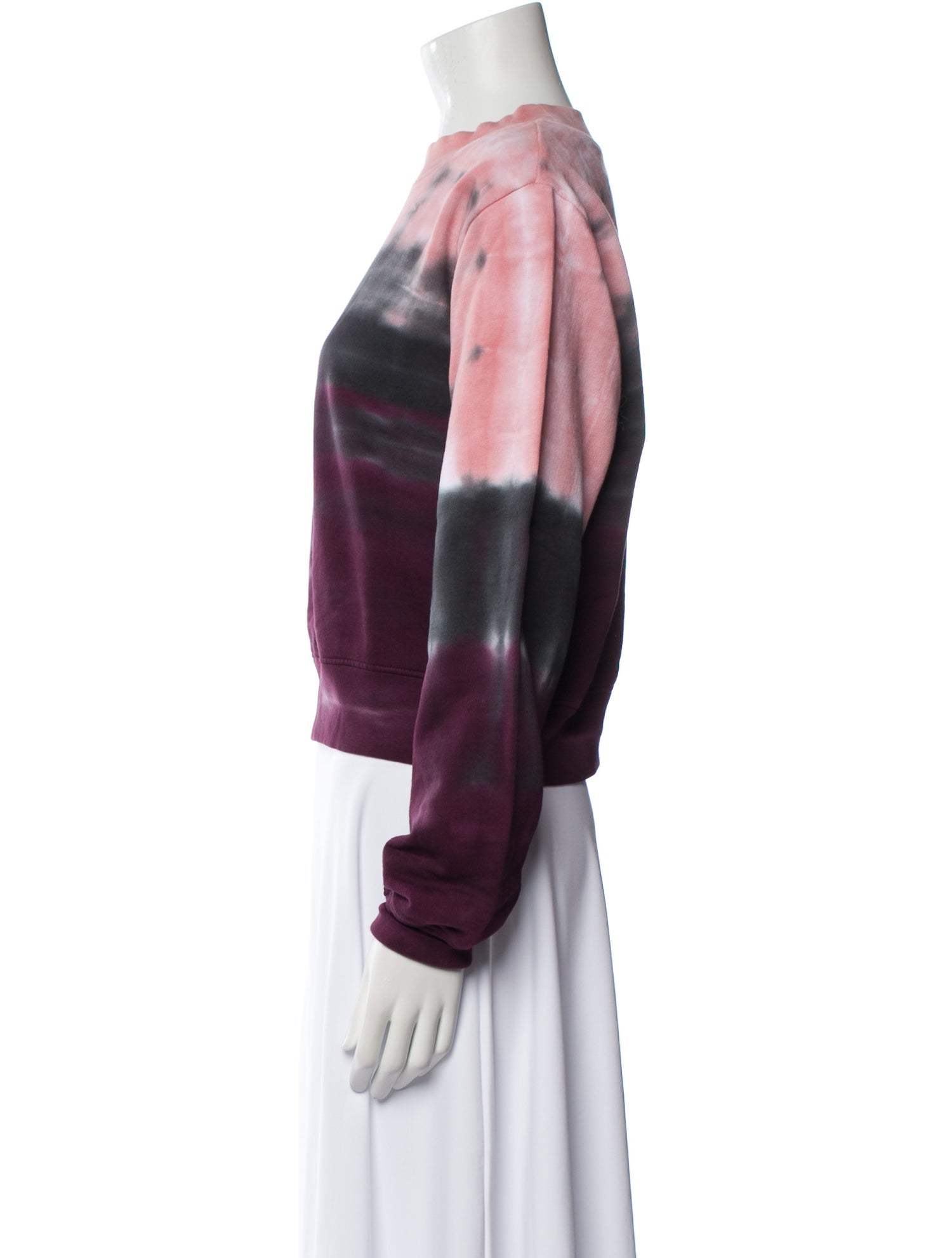 Cotton Citizen Tie-Dye Print Crew Neck Sweater