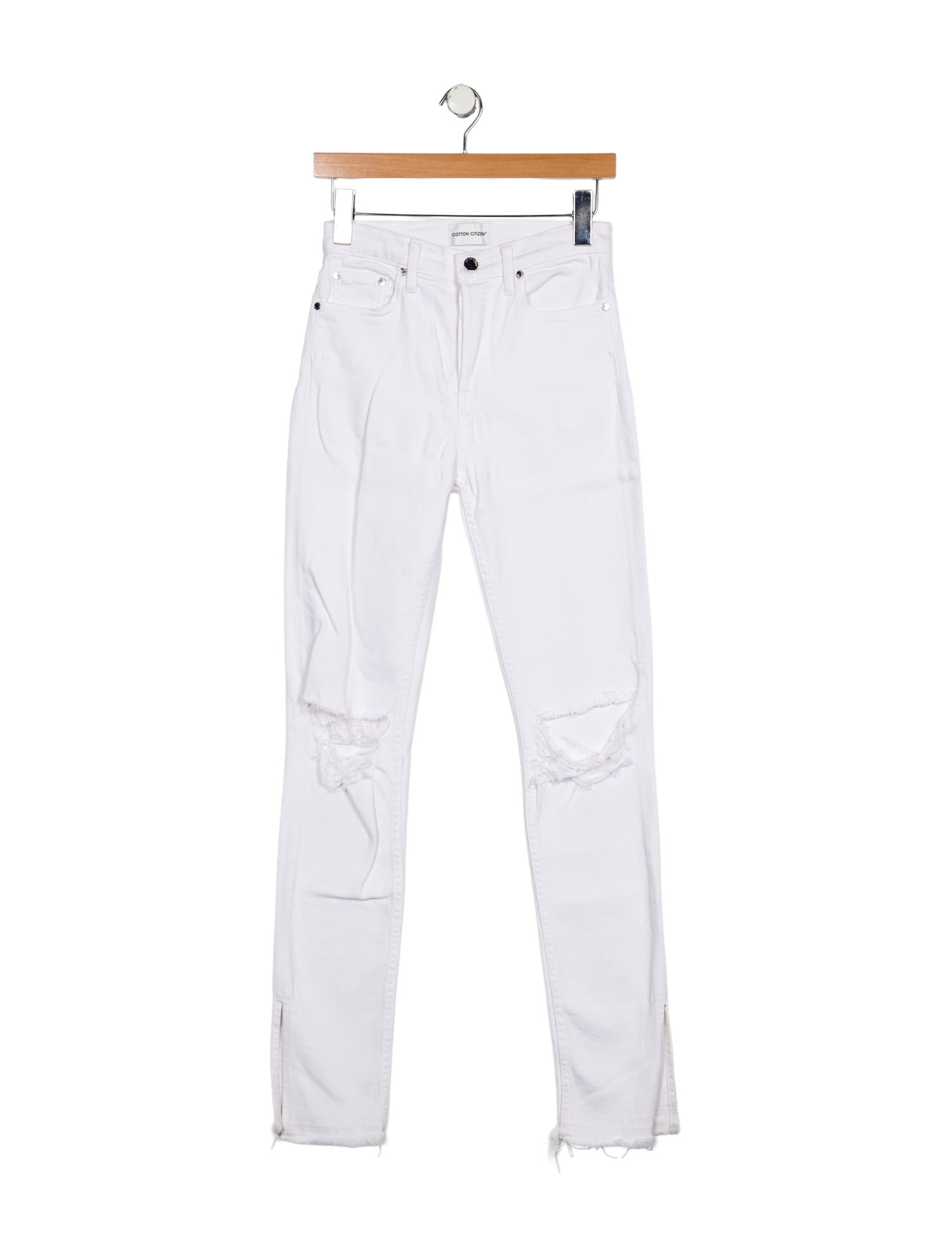 Cotton Citizen Mid-Rise Straight Leg Jeans