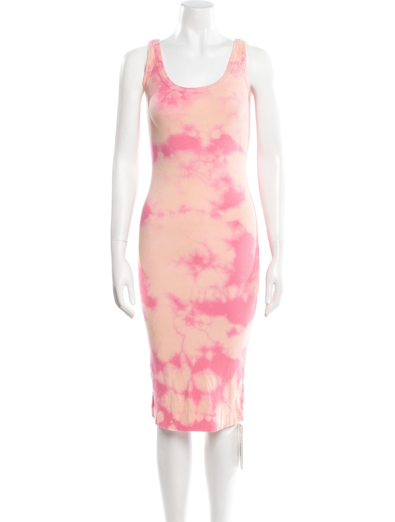 Cotton Citizen Tie-Dye Print Knee-Length Dress