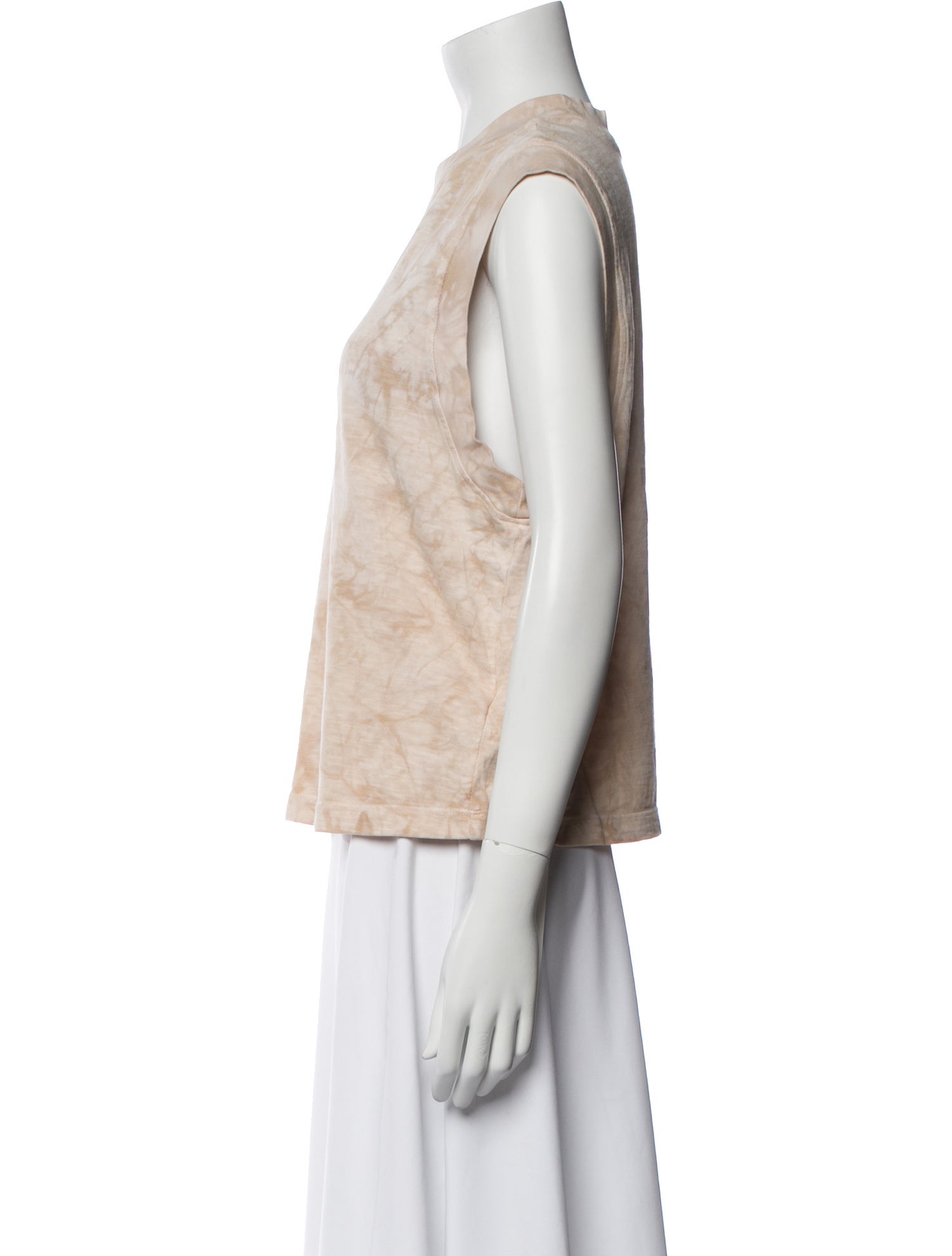 Cotton Citizen Floral Print Crew Neck Blouse