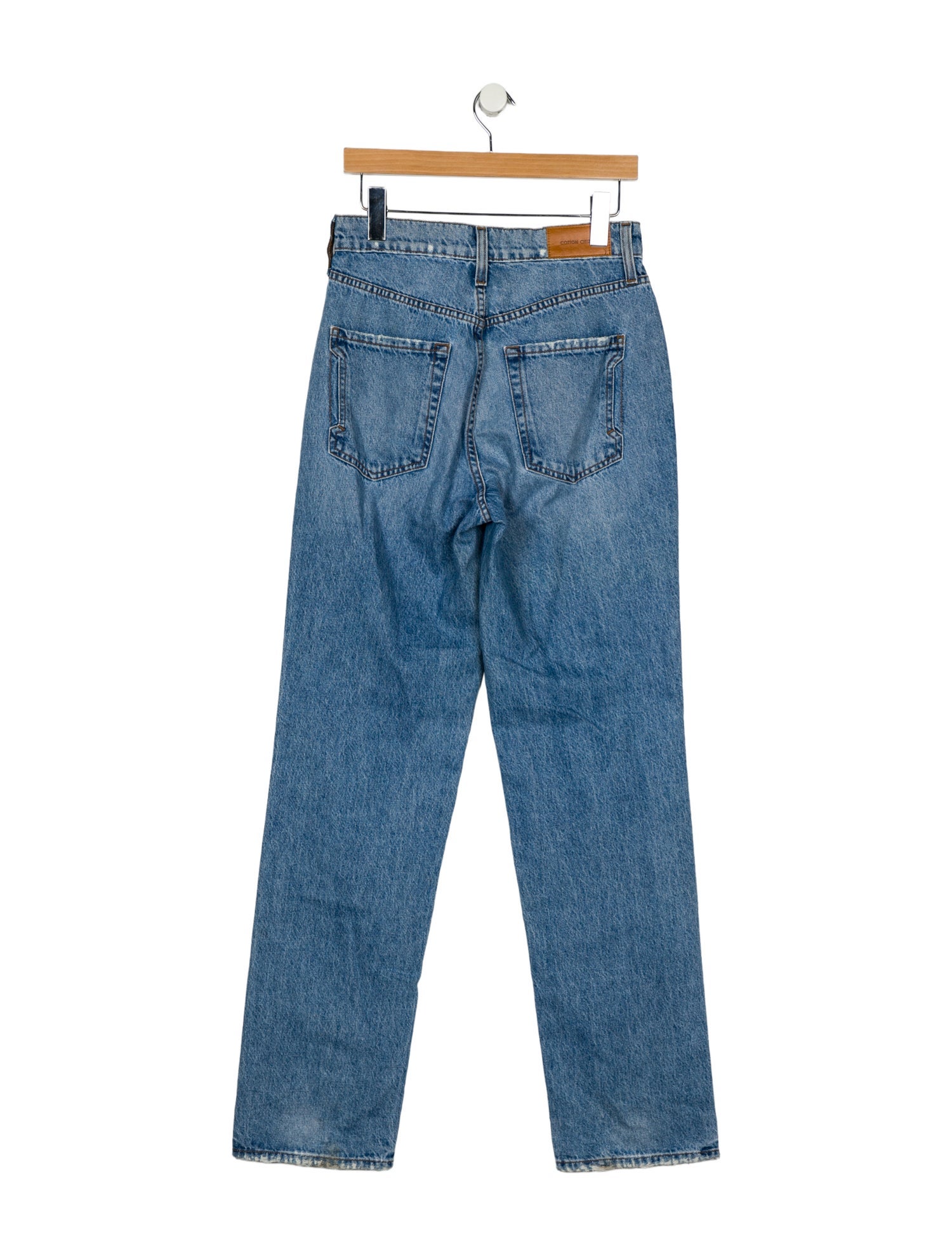 Cotton Citizen High-Rise Straight Leg Jeans