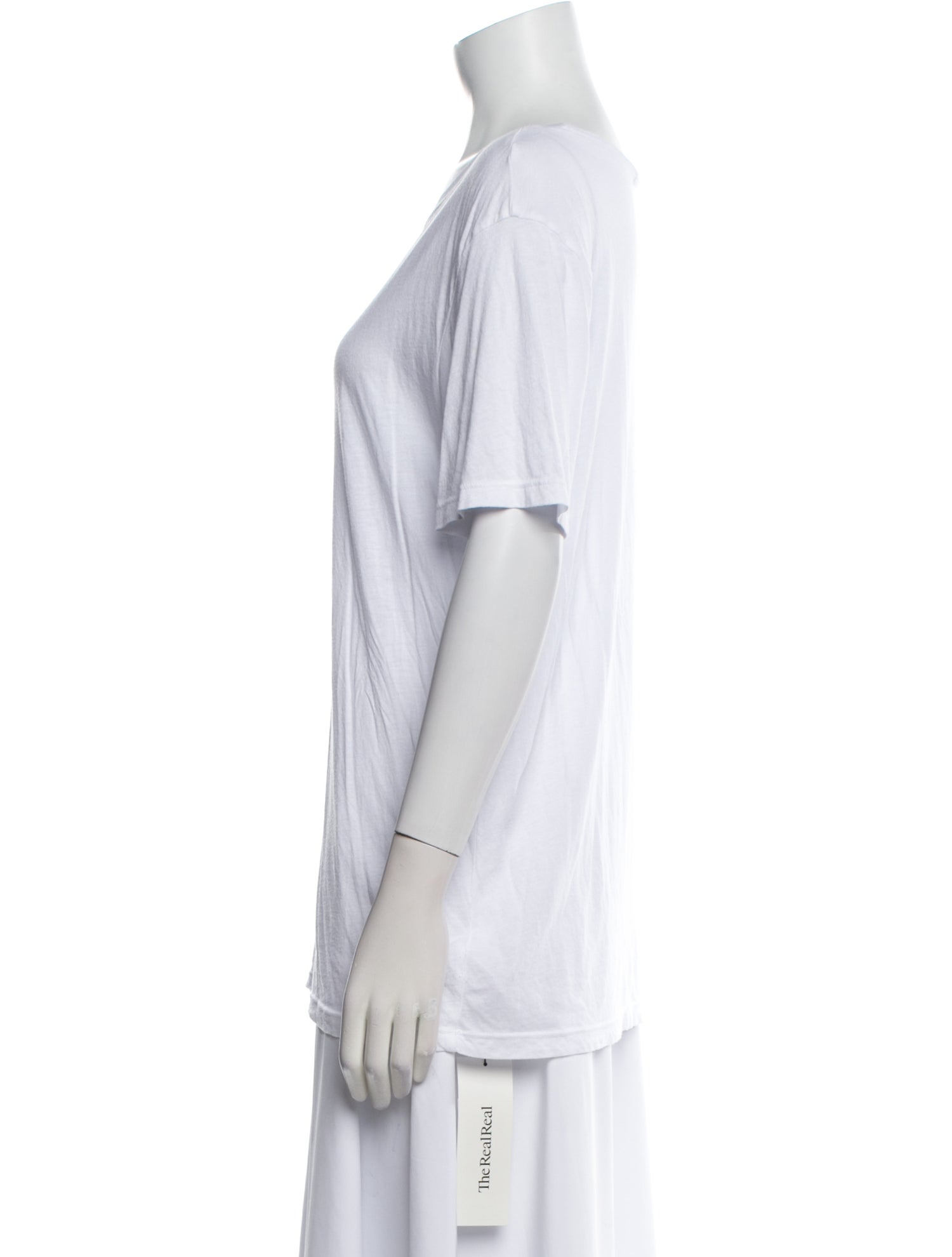Cotton Citizen Bateau Neckline Short Sleeve T-Shirt