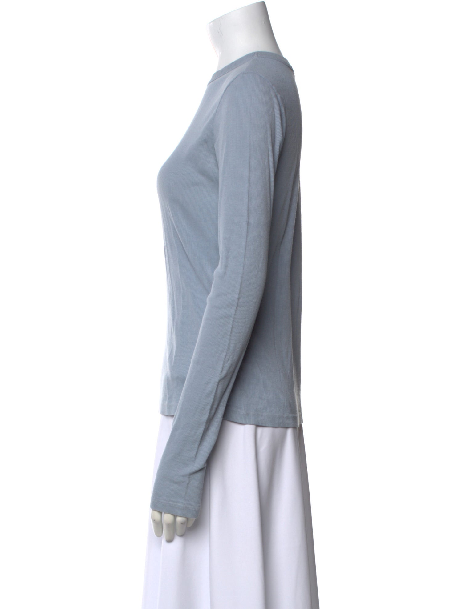 Cotton Citizen Crew Neck Long Sleeve T-Shirt