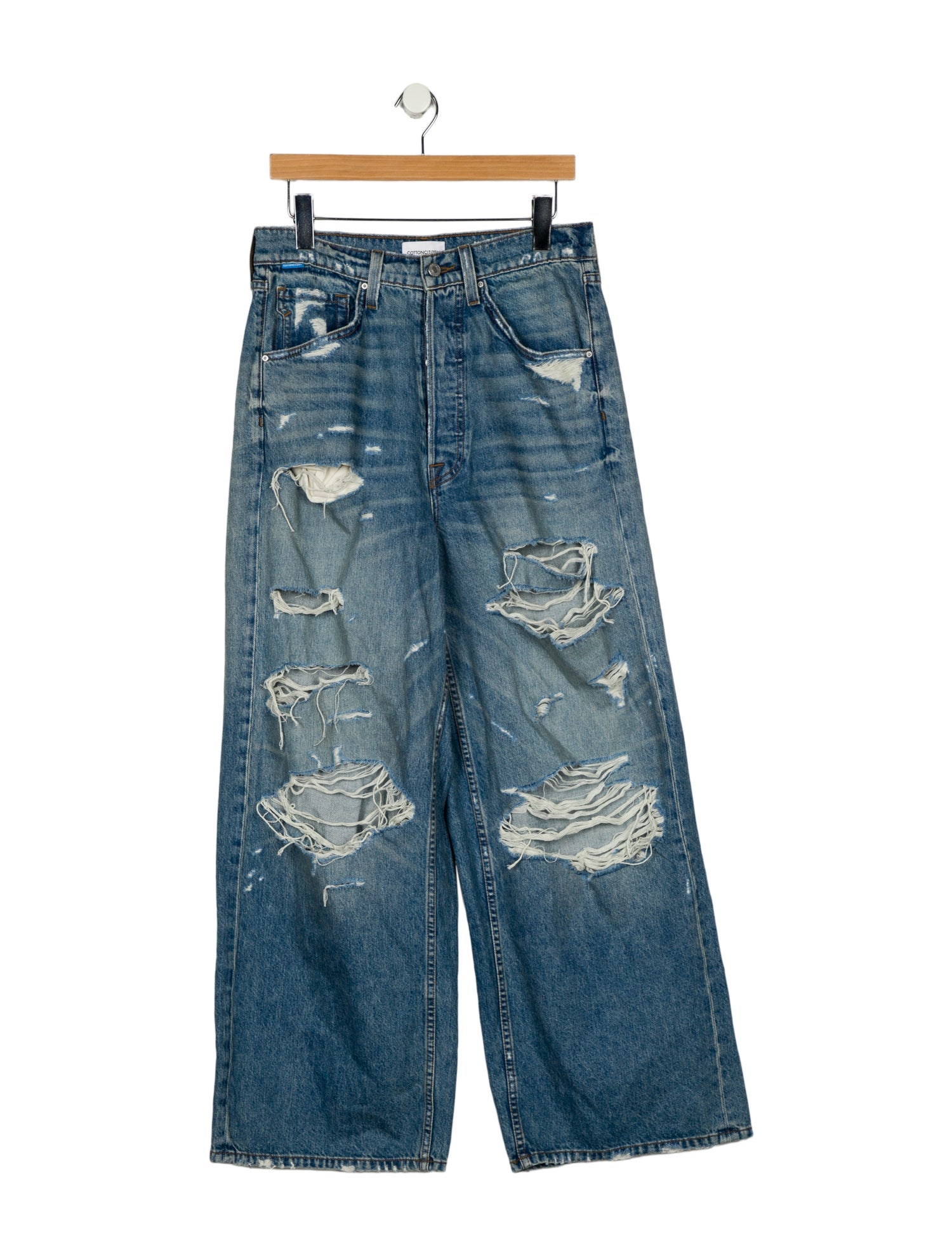 Cotton Citizen High-Rise Wide Leg Jeans