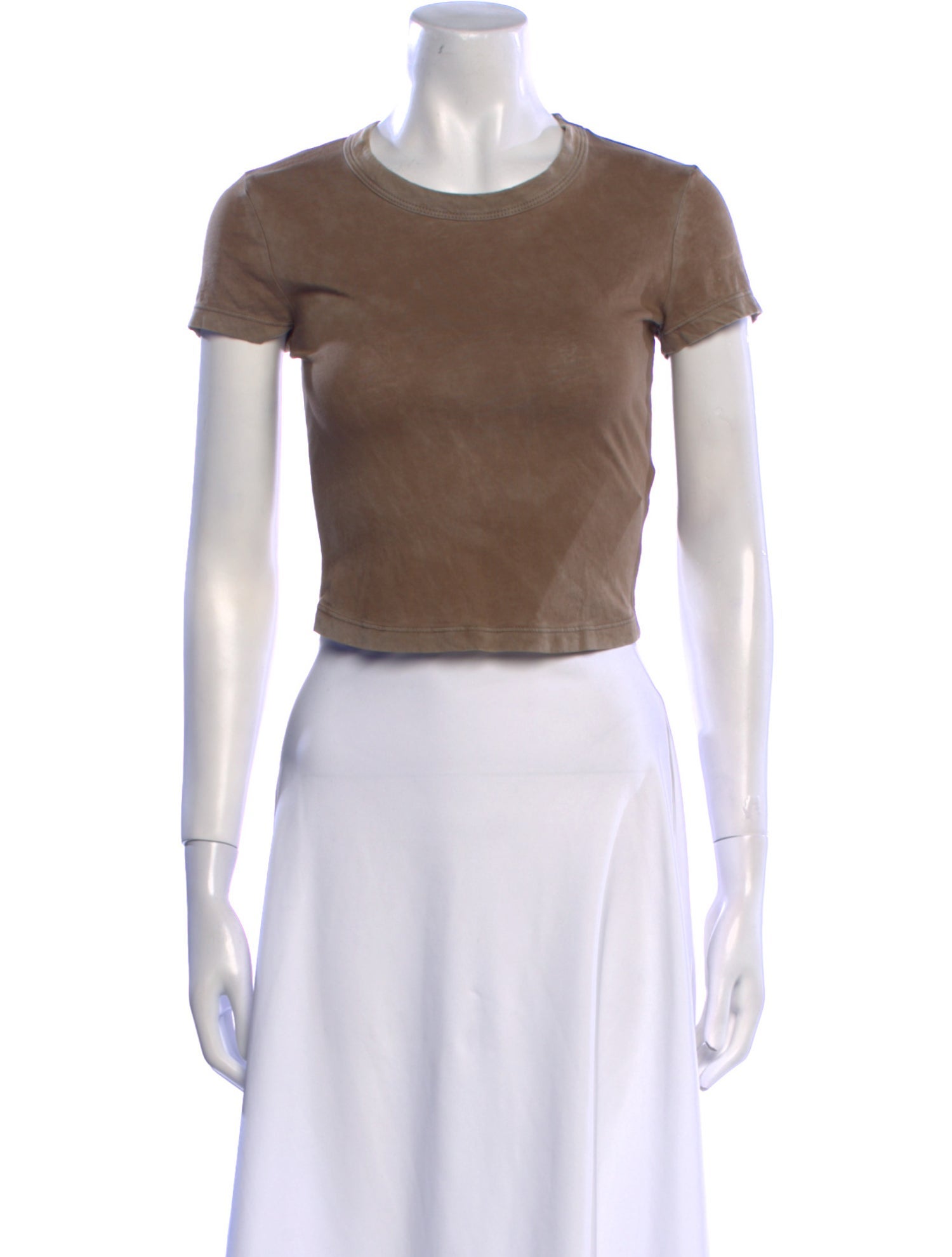 Cotton Citizen Crew Neck Short Sleeve Crop Top w/ Tags