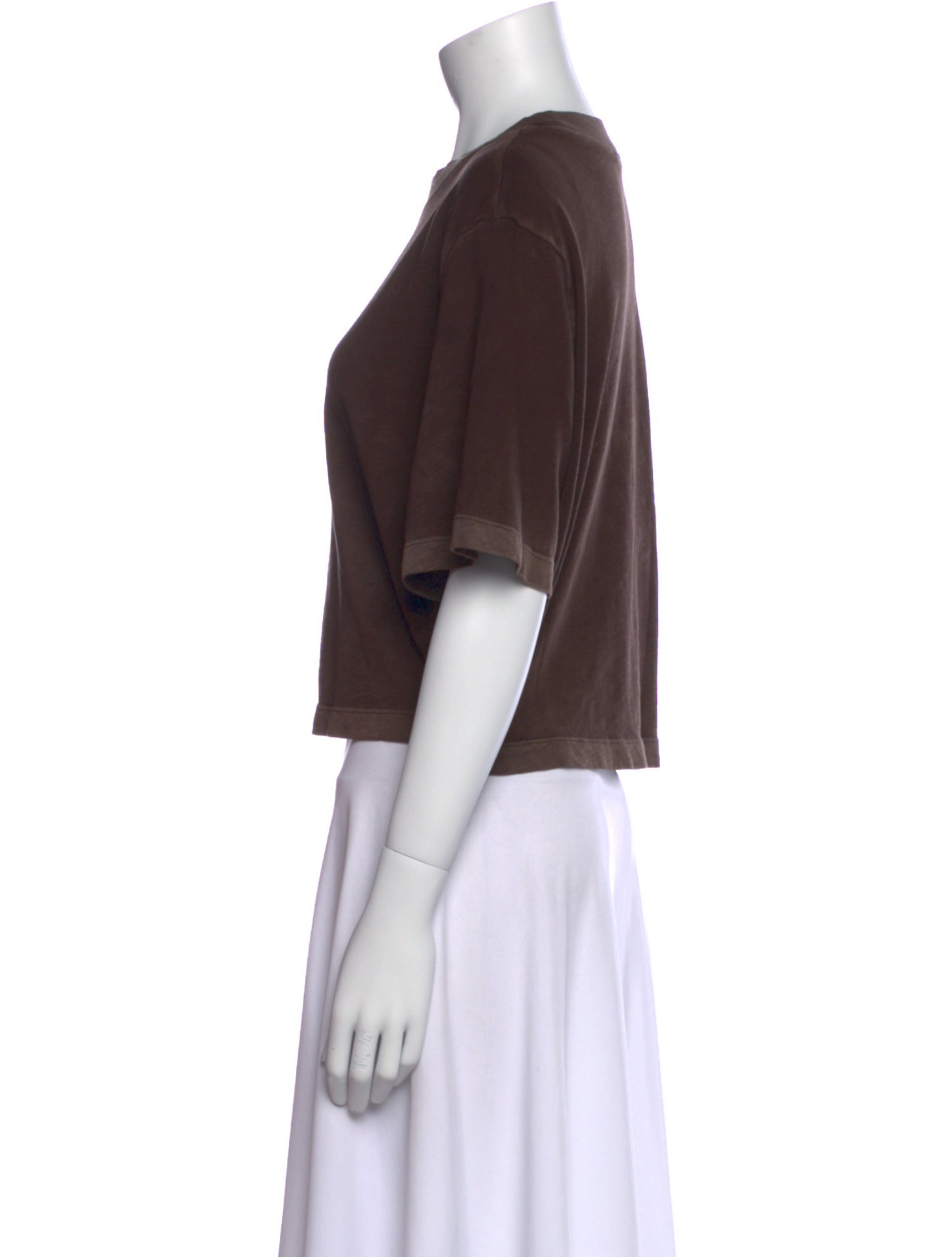 Cotton Citizen Crew Neck Short Sleeve Crop Top w/ Tags