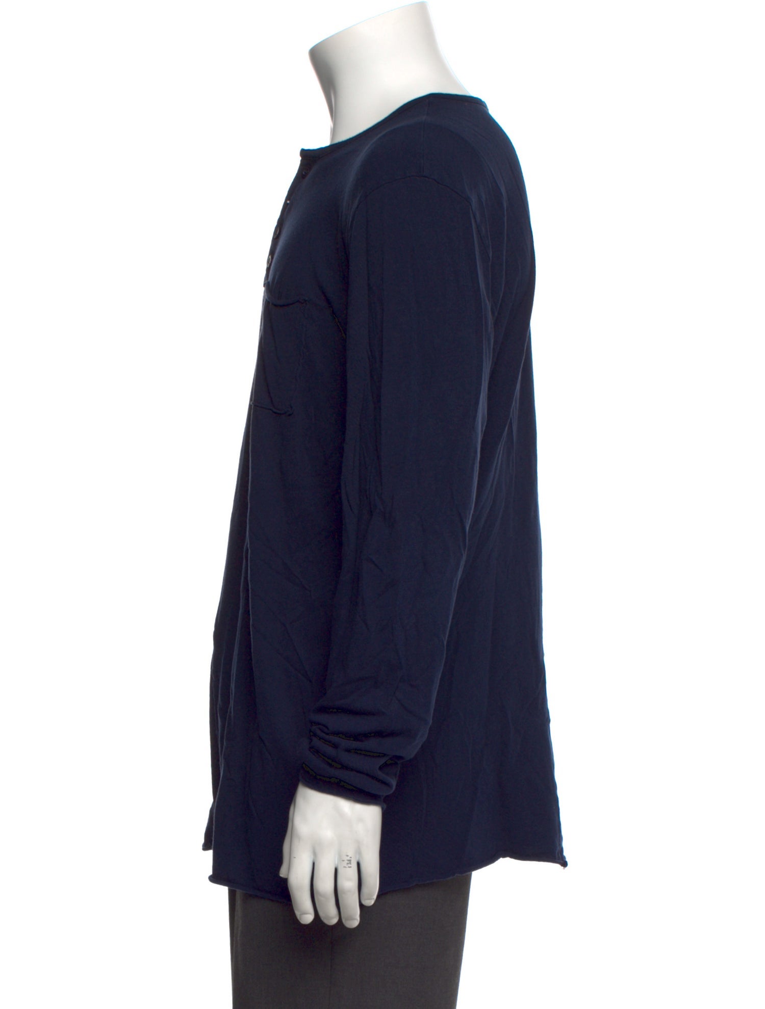 Cotton Citizen Crew Neck Long Sleeve Henley