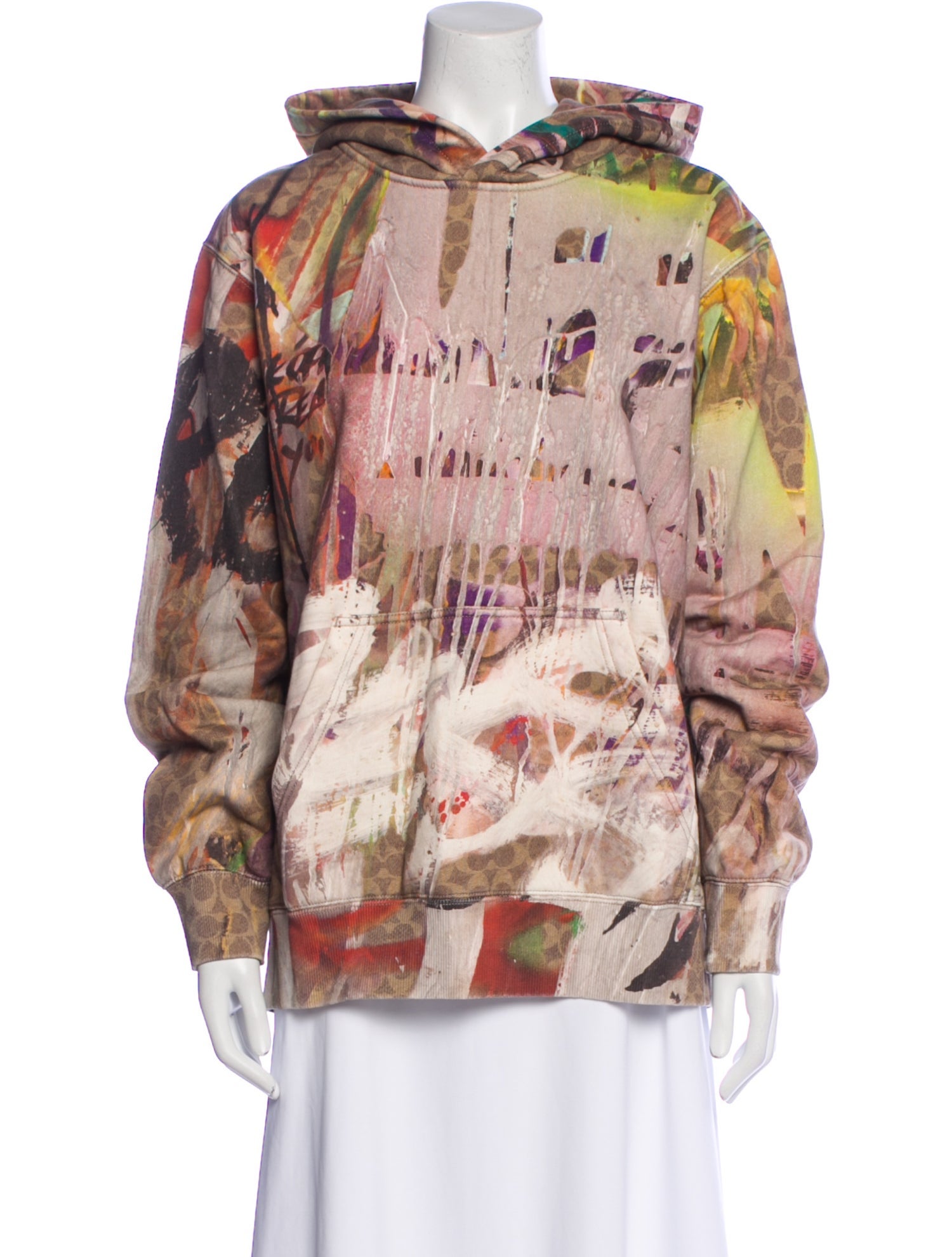 Coach x Mint + Serf Printed Mock Neck Sweatshirt