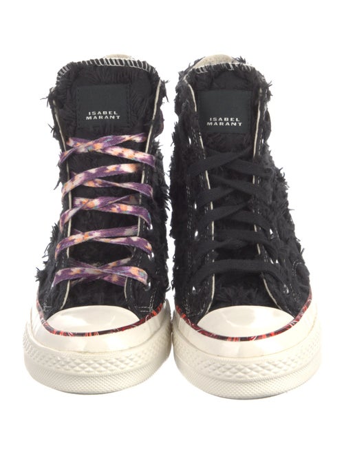 Converse x Isabel Marant Printed Wedge Sneakers