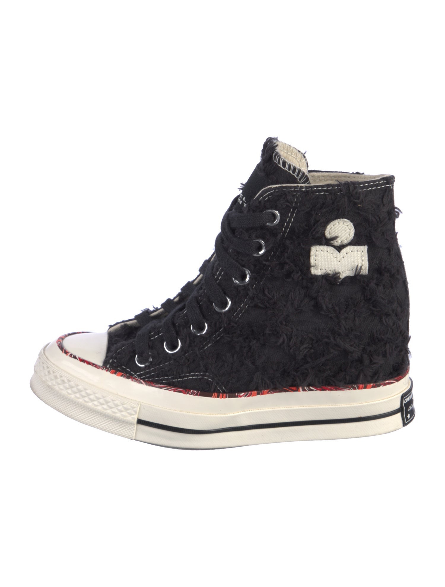 Converse x Isabel Marant Canvas Printed Sneakers