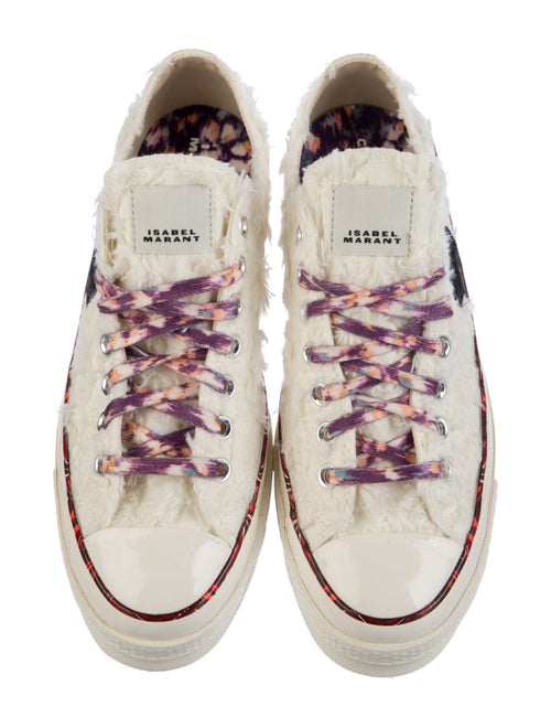 Converse x Isabel Marant Canvas Printed Sneakers